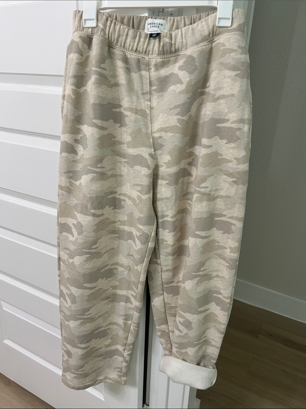 AE SML Camo Barrel Sweatpants